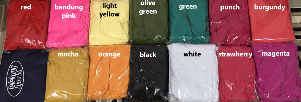 Telekung Lycra March 2016 Stock